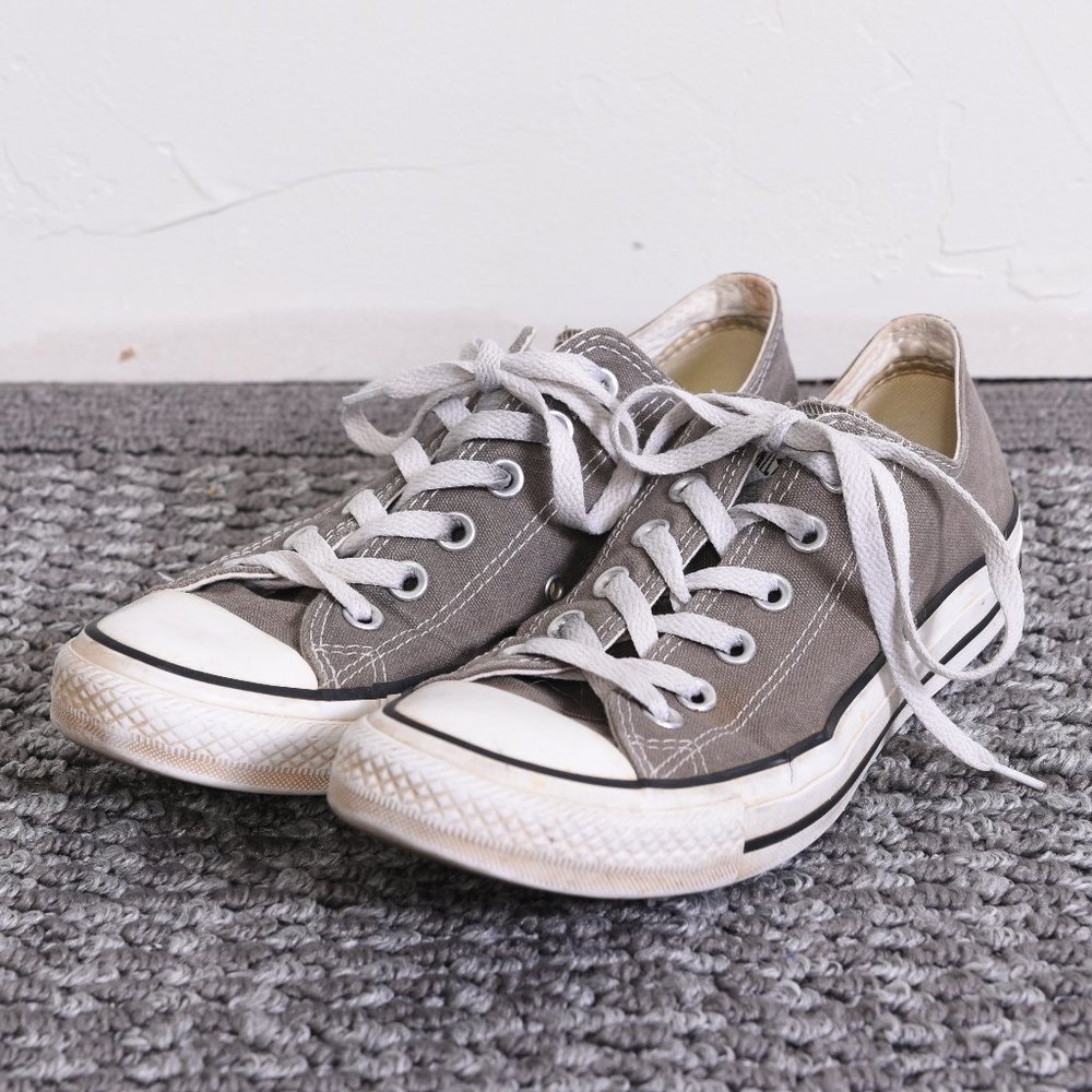 Converse All Stars, Gray, Women's Size 9